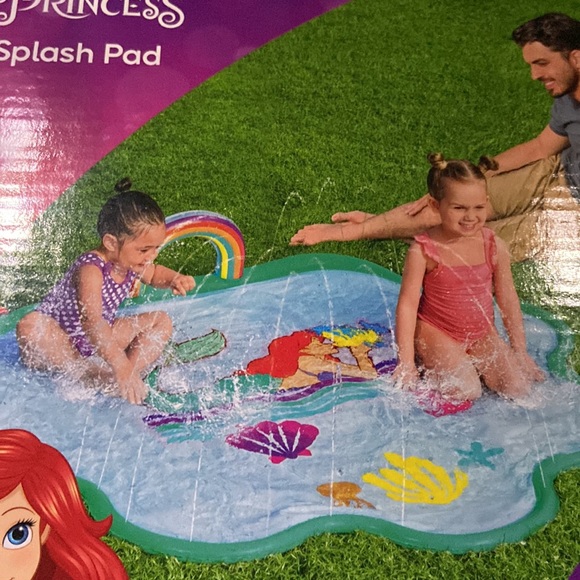 DISNEY Princess Ariel Splash Pad  summer fun water NEW - Picture 3 of 4